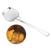 Silver Long Fat Skimmer With Fine Mesh Kitchen Essential For Mess-free Cooking Experience Wire Spoon Rust Strainer for