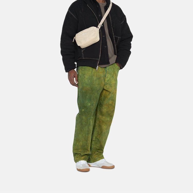 New Stussy Cotton Shoulder Bag Crossbody Bag Regular Unisex Ecru 134255-NATL