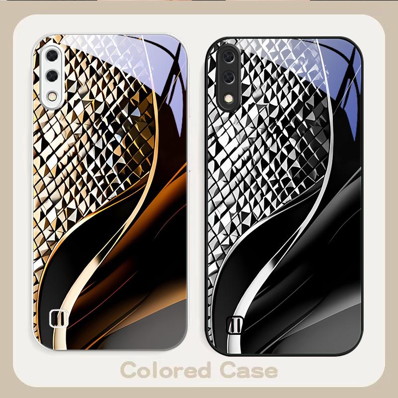 Abstract Geometry Art For Samsung A01 A02 03 Core 04 05 06 10 12 13 14 5G 15 16 M02 12 Note 8 9 10 20 Glass Ultra Phone Case