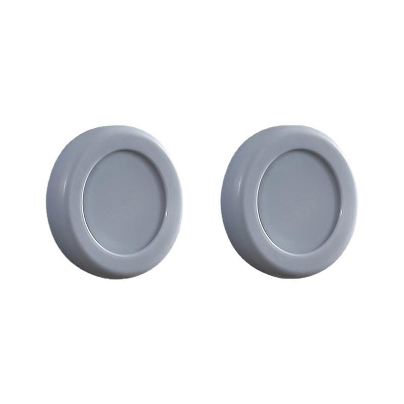 Round Magnetic Remote Control Power Strip Hook - Minimalist Adhesive Hook for Kitchen & Balcony.