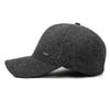 Autumn Winter Men's Warm Cap Middle-Aged Winter Baseball Cap Outdoor Velvet Thick Cotton Cap