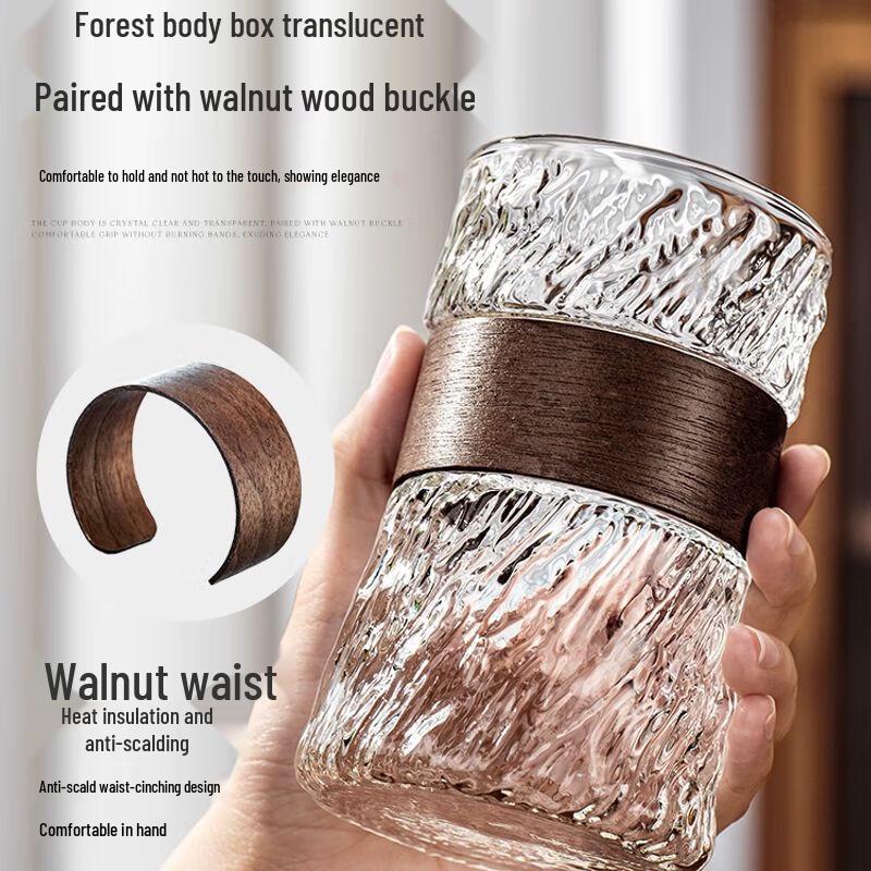 Jia Kang Ming Embossed Heat-Resistant Glassware Set