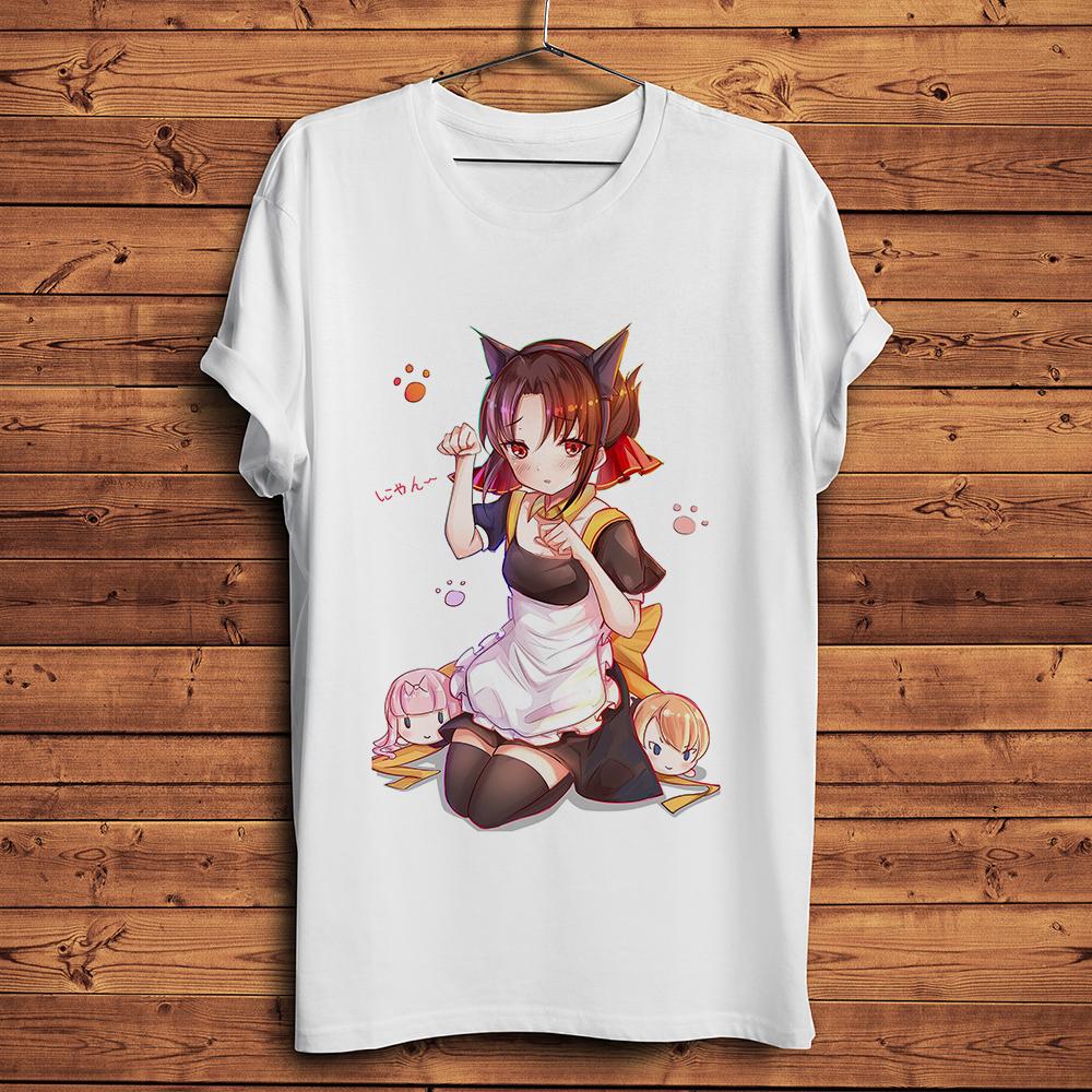 

Kaguya sama Love Is War funny anime t shirt Unisex white casual tshirt unisex short sleeve Unisexga Shinomiya Kaguya streetwear S