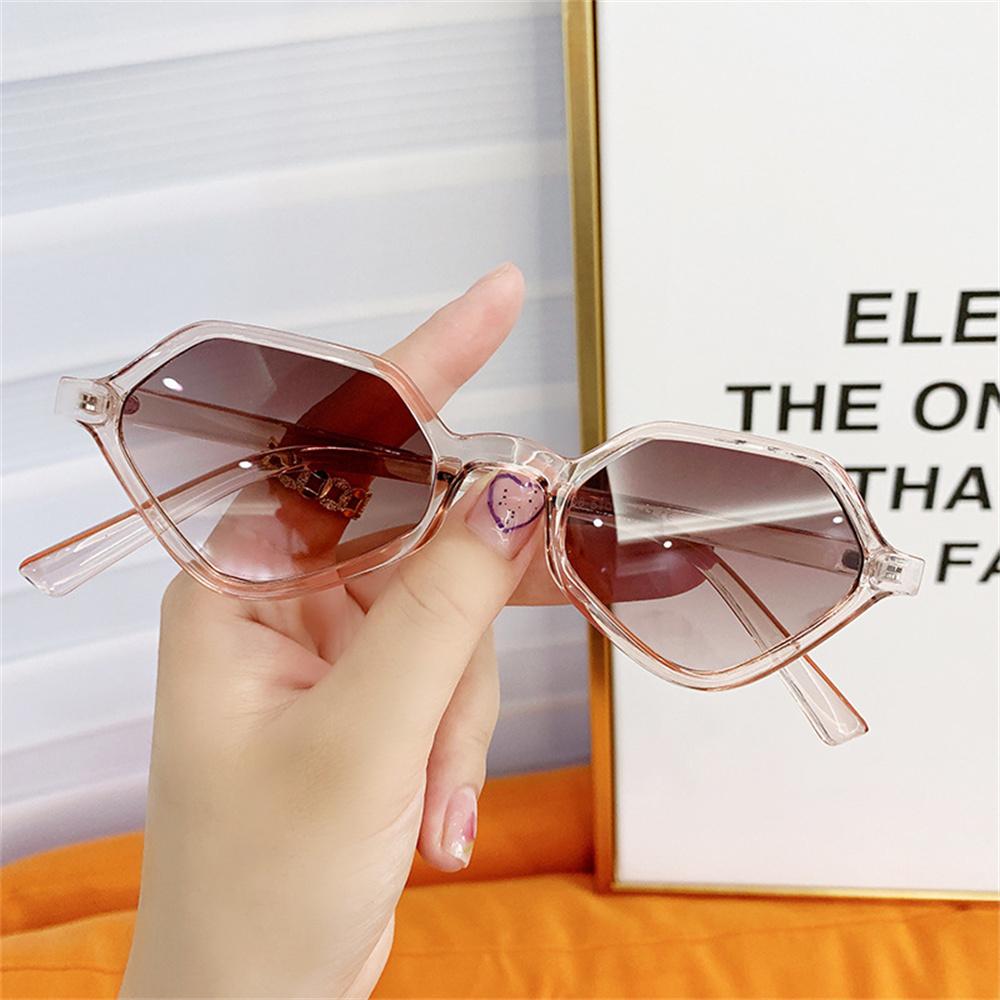 Irregular Polygon PC Multi Colorful Frame and Lenses Optional Outdoor Sunshade with UV 4 Protection Function Sunglasses