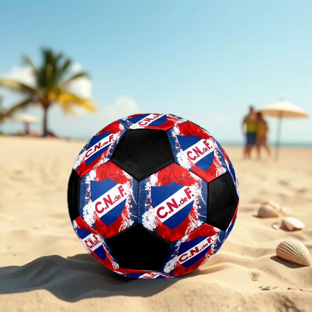 1pc Club Nacional de Football Soccer Ball Size 5 Indoor Soccer Ball Fashion Colorful Backyard Game - Great For Sports Fans Gift HE21