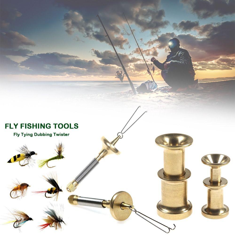 Detachable Design Fly Tying Dubbing Hair Stacker Dubbing Tool Fly Fishing Tools Lure Making Tackle Steelhead Flies