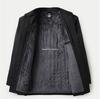 Fleece-Lined Cotton-Padded Tang Suit: Warm Winter Coat for Middle-Aged & Elderly Men