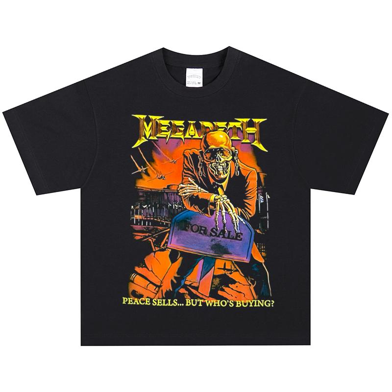 Megadeth T-Shirt, Soft Fabric Casual Daily Wear XXXXL