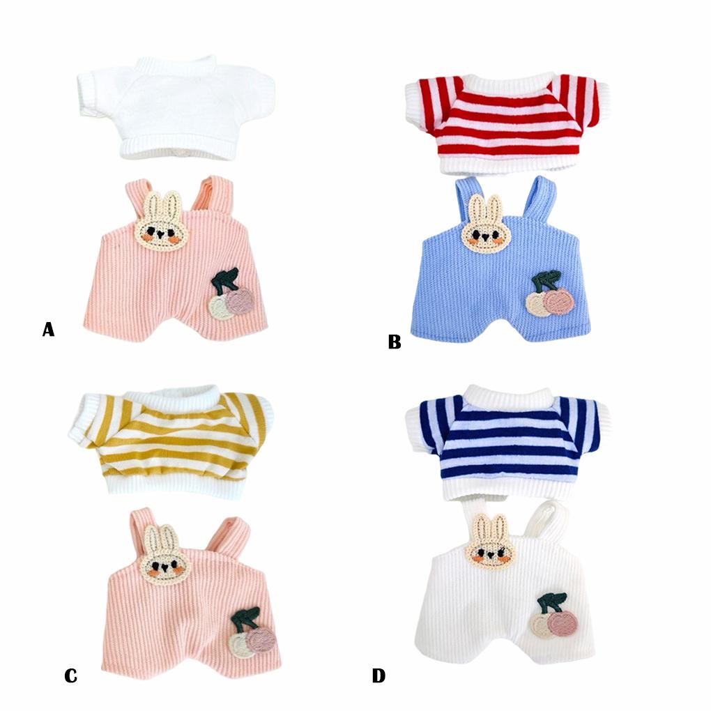 2piece Cute Pink Doll Clothes Set For Dress Up Dolls Accessories P Doll Clothes For Doll