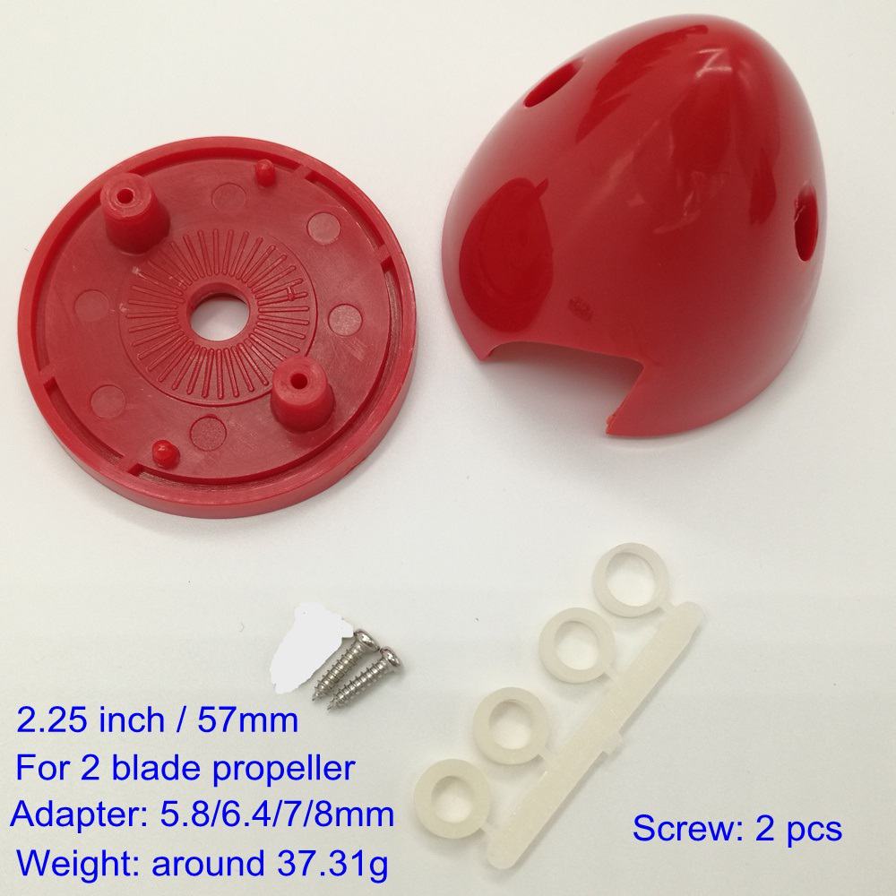 1.5 inch to 4 inch Plastic Spinner for RC Airplanes