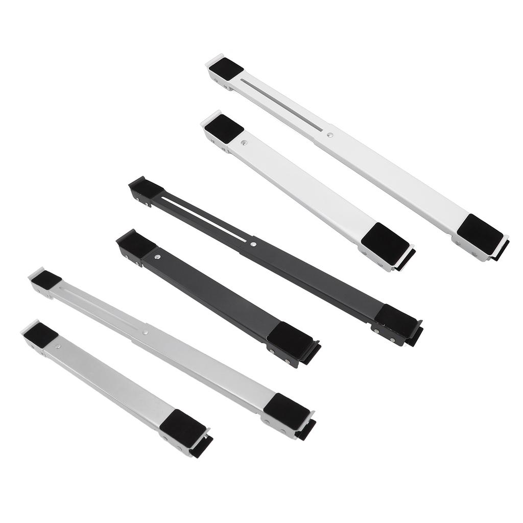 2pcs Furniture Appliance Roller Steel 300kg Load Bearing Stretchable Machine Moving Base for Dishwas