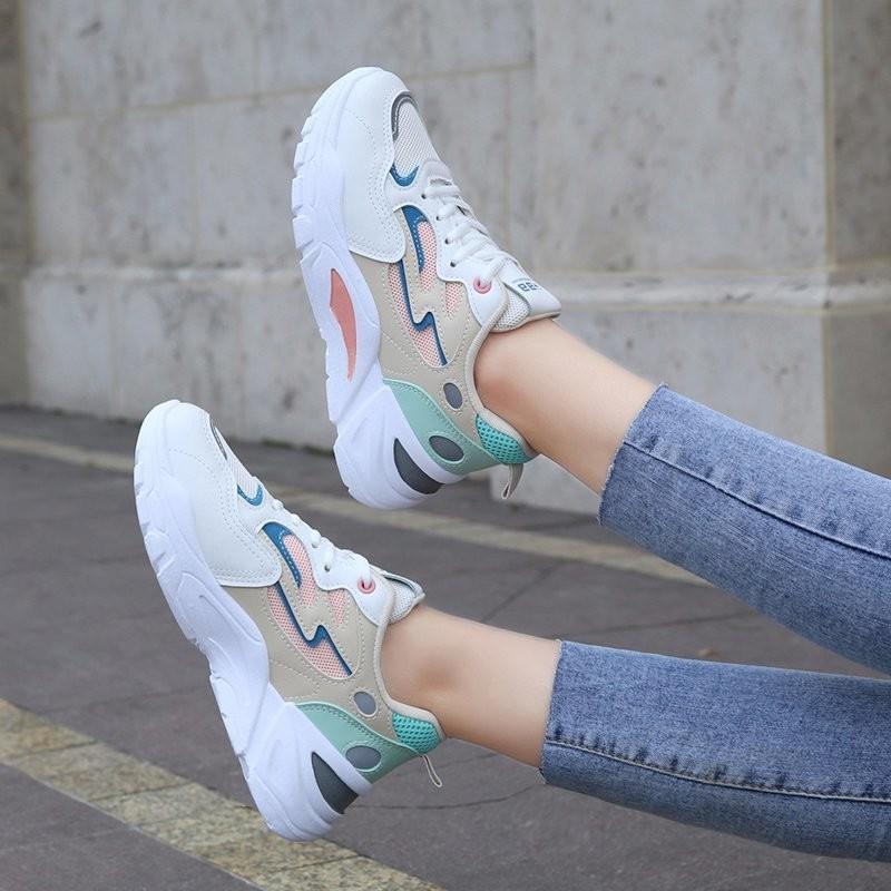 

Повседневная обувь, дышащая, легкая, с мягкой подошвой, спортивная женская обувь 42 синий