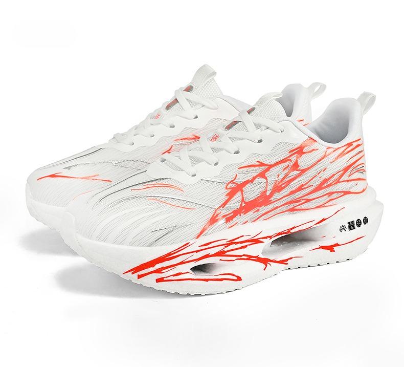 Running Shoes Men Lightweight Mesh Anti-slip Wear-resistant Casual Shoes Men Lace-up Sports Breathable Walking Shoes Men