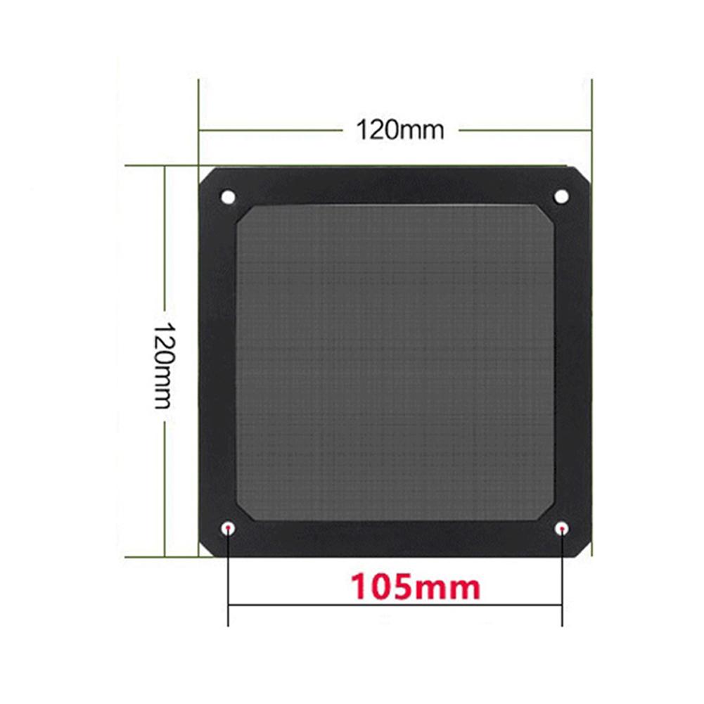 0mm 90mm 120mm 140mm PC Chassis Cooling Fan Dust Filter Magnet Dustproof Mesh Cover Computer Chassis Net Guard with Hole