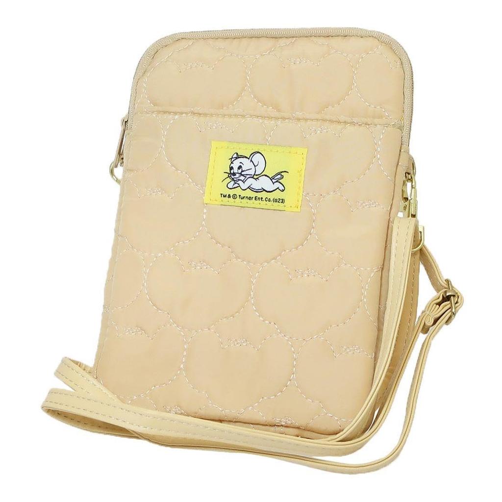SK Japan Tom and Jerry Quilted Shoulder Jerry Pouch,