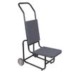 Stacking Chair Dollies Multifunctional Thickened Chairs Transporter Wear Resist Metal Pull Cart for Party Event Activities