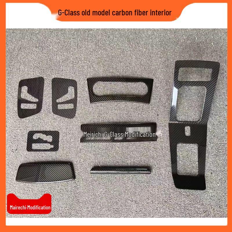 Carbon Fiber Interior Upgrade for Mercedes-Benz G-Class (G500, G55, G350, G63)