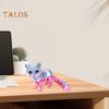 3D Printed Cat Figurine Movable Joints Cat Figure Articulated Animal Model Toy Home Office Bookshelf Desktop Decoration Ornament