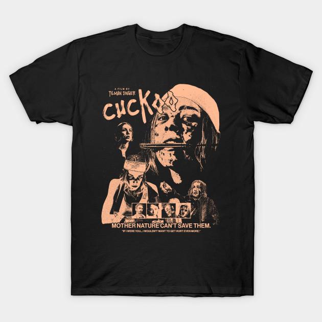 

Men Black Print T-shirt Cuckoo No-Cut Transfer Paper Print Cotton Tshirt 4XL чорний