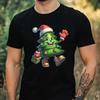 T-Shirt Herren Lustiges Weihnachtsbaum Motiv Baumwolle Größe XS bis 5XL