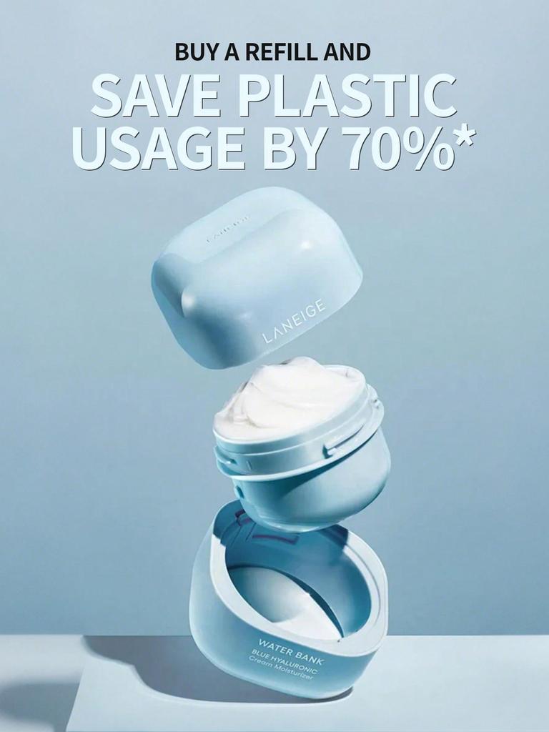 LANEIGE Zestaw Kremu Wodnego Blue Hyaluronic 50ml - Intensywnie Nawilżający Nawilżacz