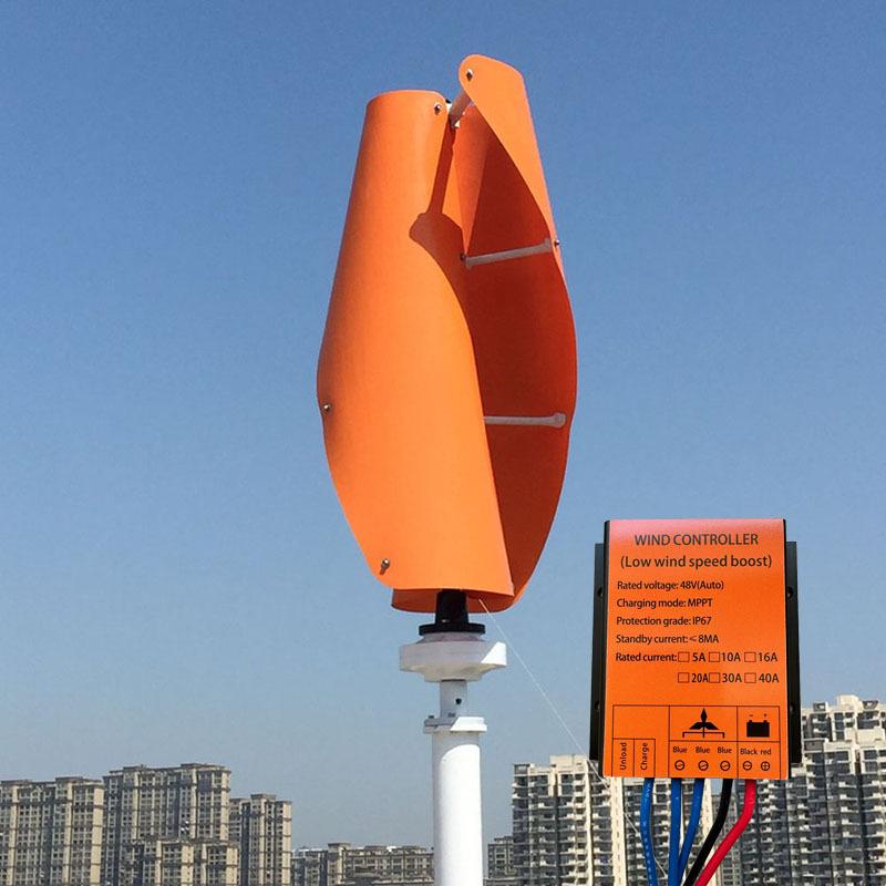 12V 24V Auto 48V MPPT 20000W 10A 20A 30A 40A Wind Charge Controller For Wind Turbine Generator Water Proof IP67 For Home Energy
