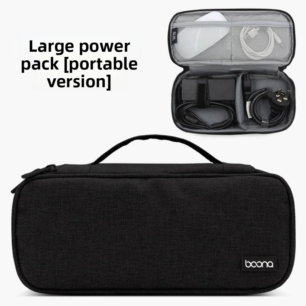 With Handle Electronic Accessories Case Dust-proof Laptop Charger Storage Bag Laptop Accessories