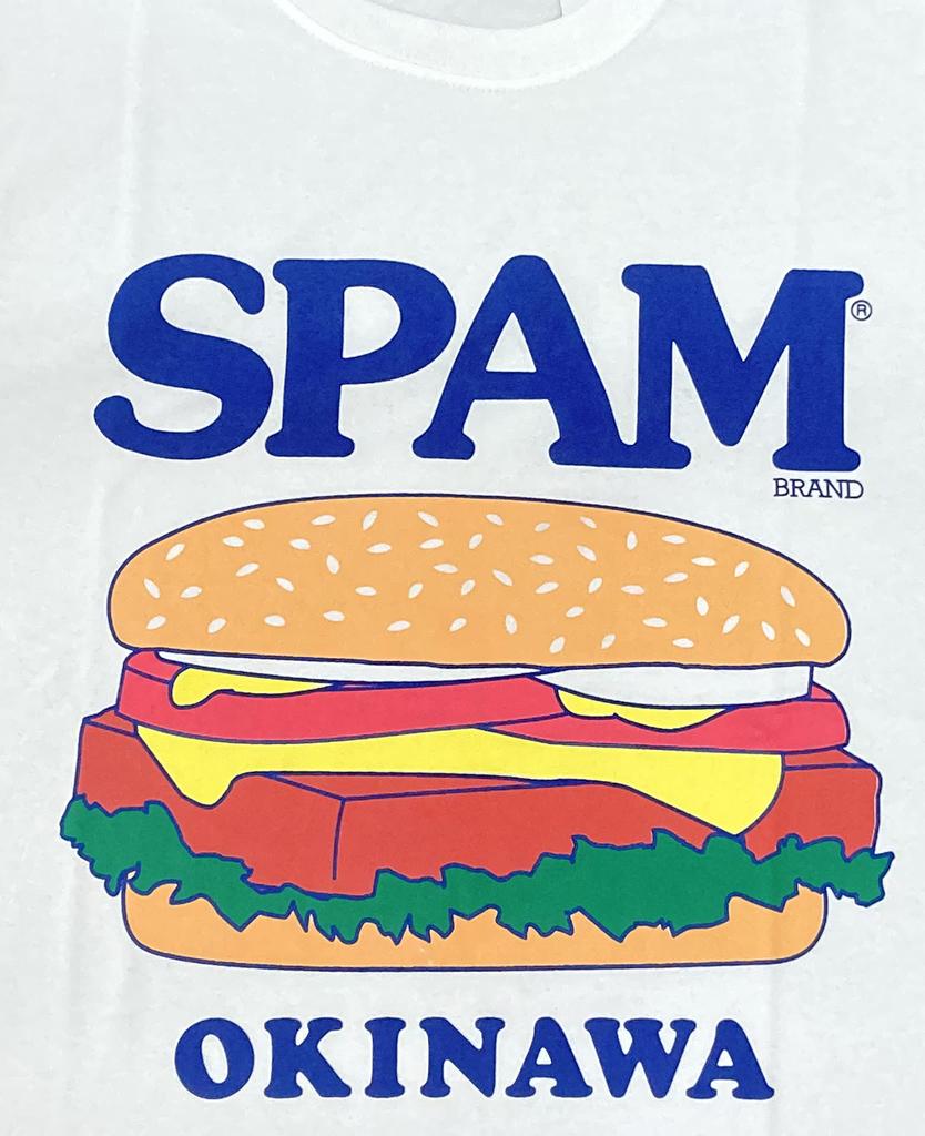 SPAM Okinawa Berger T-shirt, Okinawa exclusive, worn by Fuwa-chan (Size L)