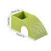 Reptile Hiding Shelter Rock Cave Decoration 2 In 1 Shelter Water Bowl Ornament For Pet Cages Fish Tanks Mini Amphibians