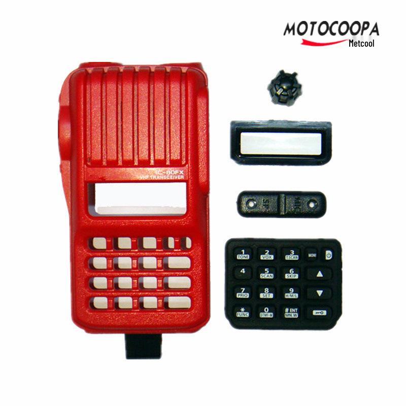ICOM IC-V80E IC-V80FX Walkie-Talkie Black Front Case Repair Part