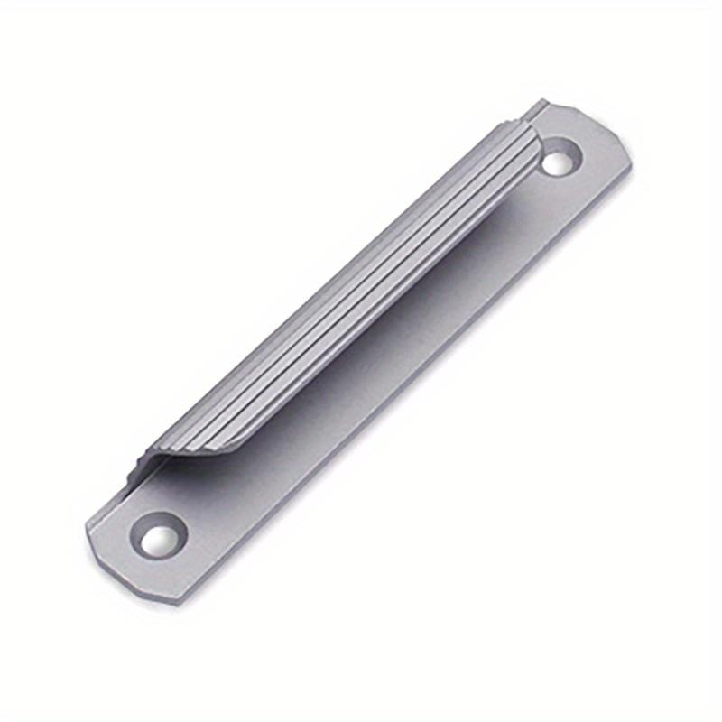2 st Skjutdörrshandtag Aluminiumlegering Drag-Tryck Dörrhandtag Fönster Garderob Balkongdörrhandtag Möbelbeslag