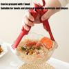 Silicone  Clamp Bowl Holder Clip 2 In 1 Steaming Dish Clip Hot Plate Gripper  Kitchen Gadgets