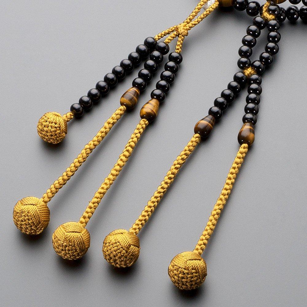 Buddhist Altar Store Takita Shoten Mala Beads Nichiren Sect Authentic Rosary Glossy Stone 2 Pure Silk Hanabon Tenbo Kyoto Main Lotus Official Rosary