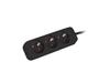 Servers Lanberg  Cable Power Strip, 3X French Outlets Quality-Grade Copper, 3 M | PS0-03E-0300-BK