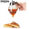 WTEMPO Press Type Honey Jar Seasoning Jam Jar Honey Distribution Jar Mixer Syrup Juice Squeeze Bottle Funnel Honey Pot
