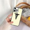 Medical Snakes Nurses Caduceus Flag Phone Case For IPhone 18 17 Air 16 15 14 11 12 13 Pro MAX Plus coque Cover