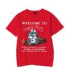 Men's T-shirt Welcome To Night Shift Kawaii T Shirt Men Women Tshirt Funny Owl Graphic Shirts Harajuku Shirts Anime Tee Clothes