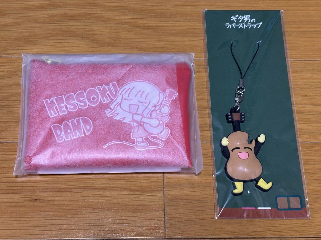 

[Б/У] Аниме Выставка Bocchizarock Кита Икуё Мини-кошелёк Резиновый брелок Гитарист