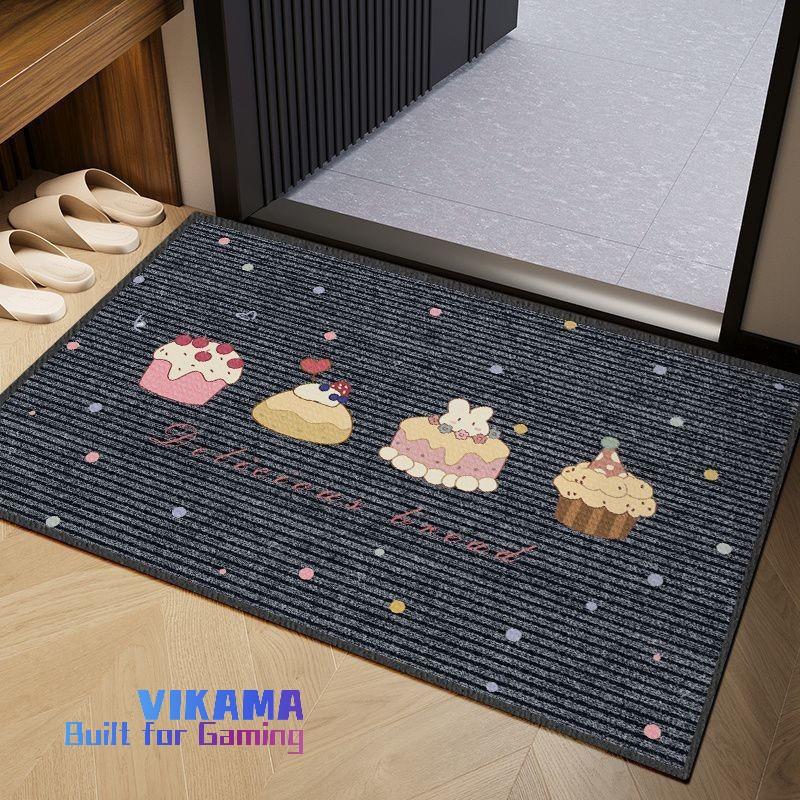 Modern Einfach Cartoon Kristall Flor Teppich Rutschfest Wohnzimmer Schlafzimmer Abriebfest Schmutzige Fußmatten Heimdekoration