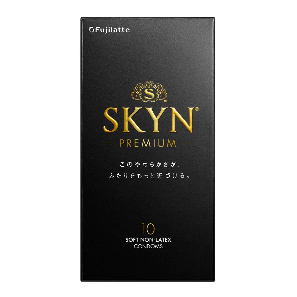 Fuji Latex Pack of 10 material for a natural [SKYN Premium] Condoms, [Soft feel]