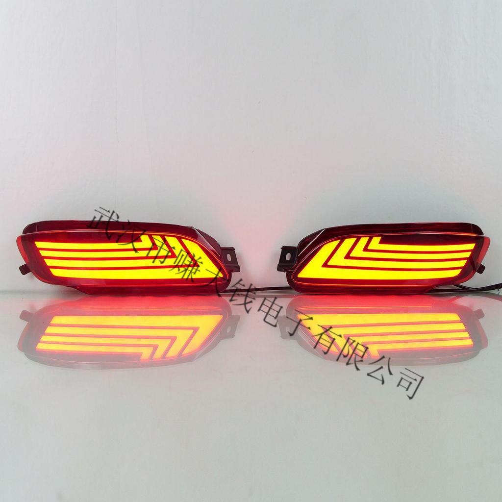 Compatible 03-08 Lexus RX Rear Bumper Lights: Flowing Water LED, Daytime Running, Brake Flash, Turn Signal Upgrade.