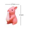 Puzzle 12 Pcs Lovely Rabbits Toys Animal Characters Figurines Playset Garden Cake Decoration Home decor