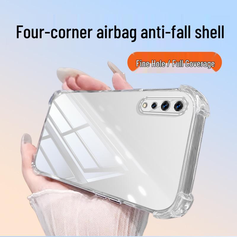 

iQOO Neo Transparent Phone Case with Airbag Corners, Anti-drop TPU, High-end Feel, Full Coverage Protection iQOOneo