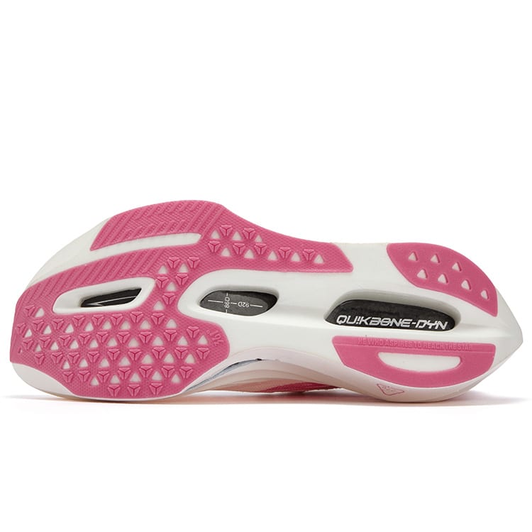 361 Flame 5 Future Breathable Low Top Running Shoes Unisex Bubble Gum Pink 672612207-12