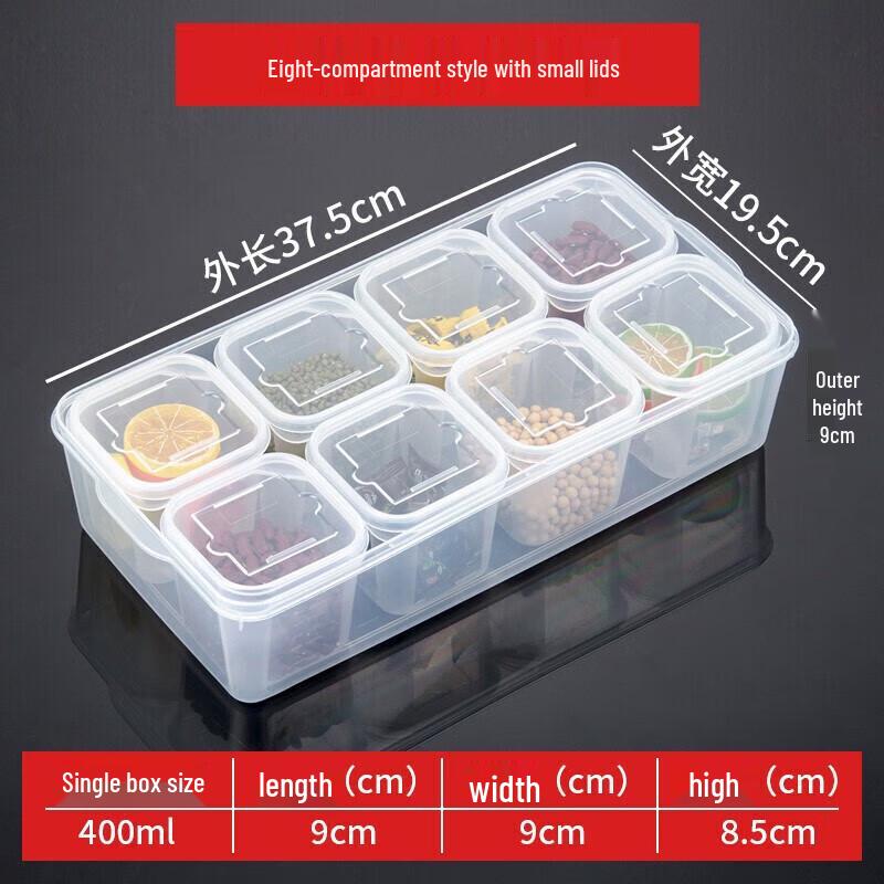 Rectangular Plastic Food Storage Container with Lid