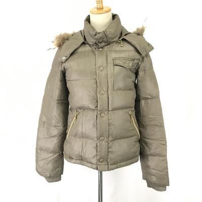 Vienus Jean by 90% Down Jacket Women’s S Beige Raccoon Fur Trim(USED)