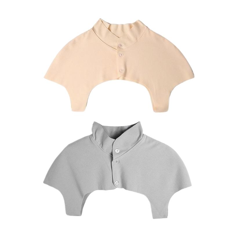 Four Seasons Women Back Protect Brace Pad Shoulder Warmer Wrap Back Support Comfortable Shoulder Warmer Sleeve Wrap