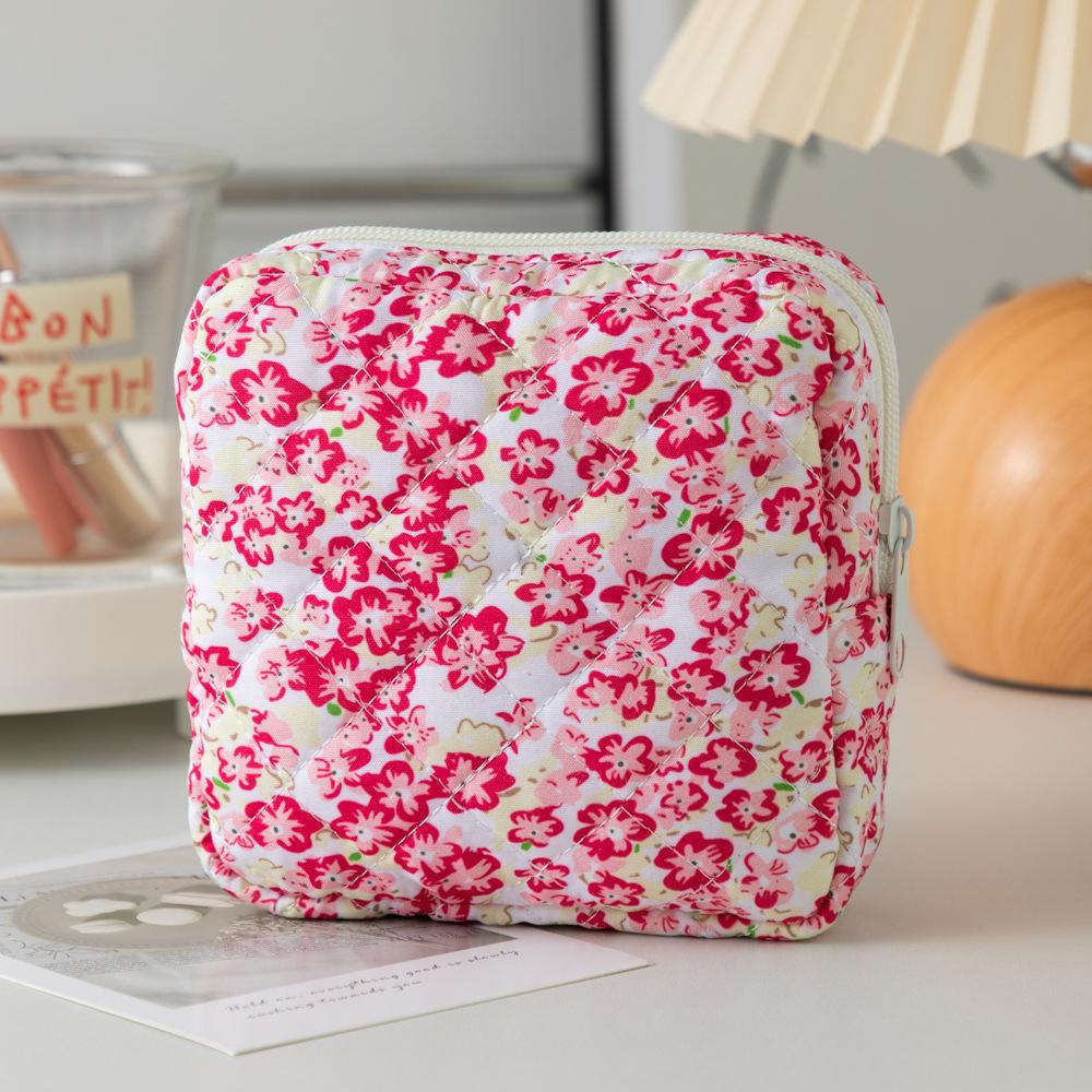 Cute Fresh Multi-pattern Tampon Pack Cartoon Cotton Hemp Girl Aunt Napkins Storage Pack Pack for Sanitary Napkins