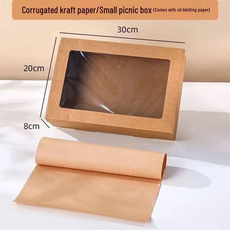 Kraft Paper Outdoor Picnic and Bento Boxes
