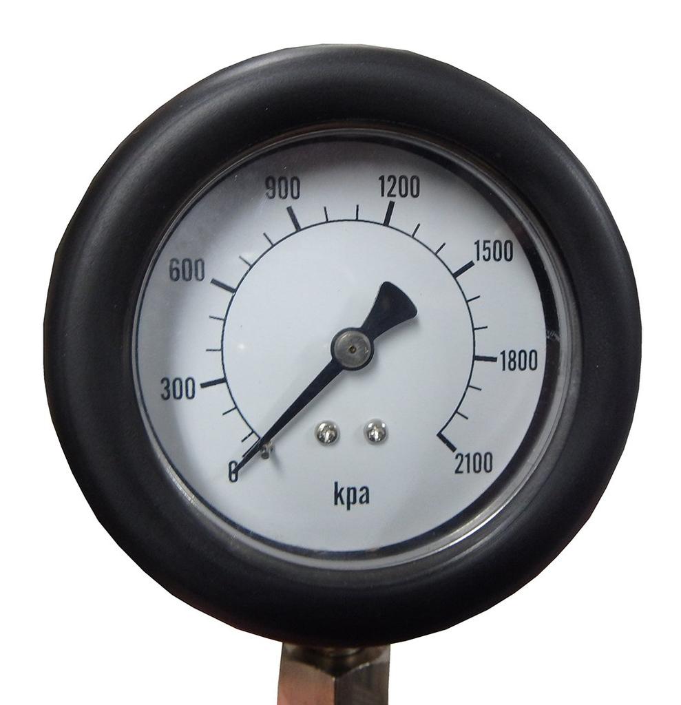 JTC Compression Tester Full Set - Vehicle Maintenance Special Tool (SST) Air Pressure Gauge Engine Compression Leak Test JTC4077J